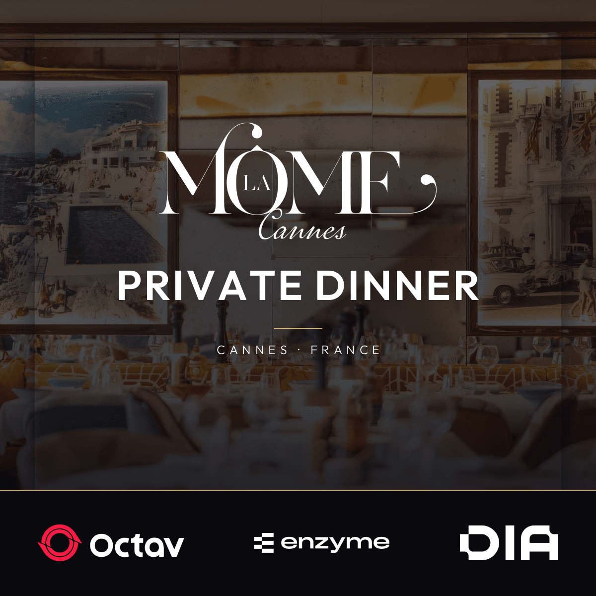 Private Dinner @ La Môme Cannes