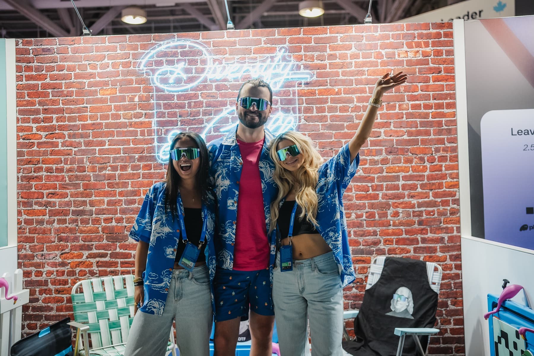 The Reserve booth at Consensus Toronto